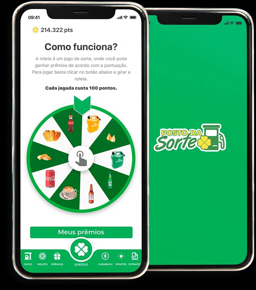 Tela do app